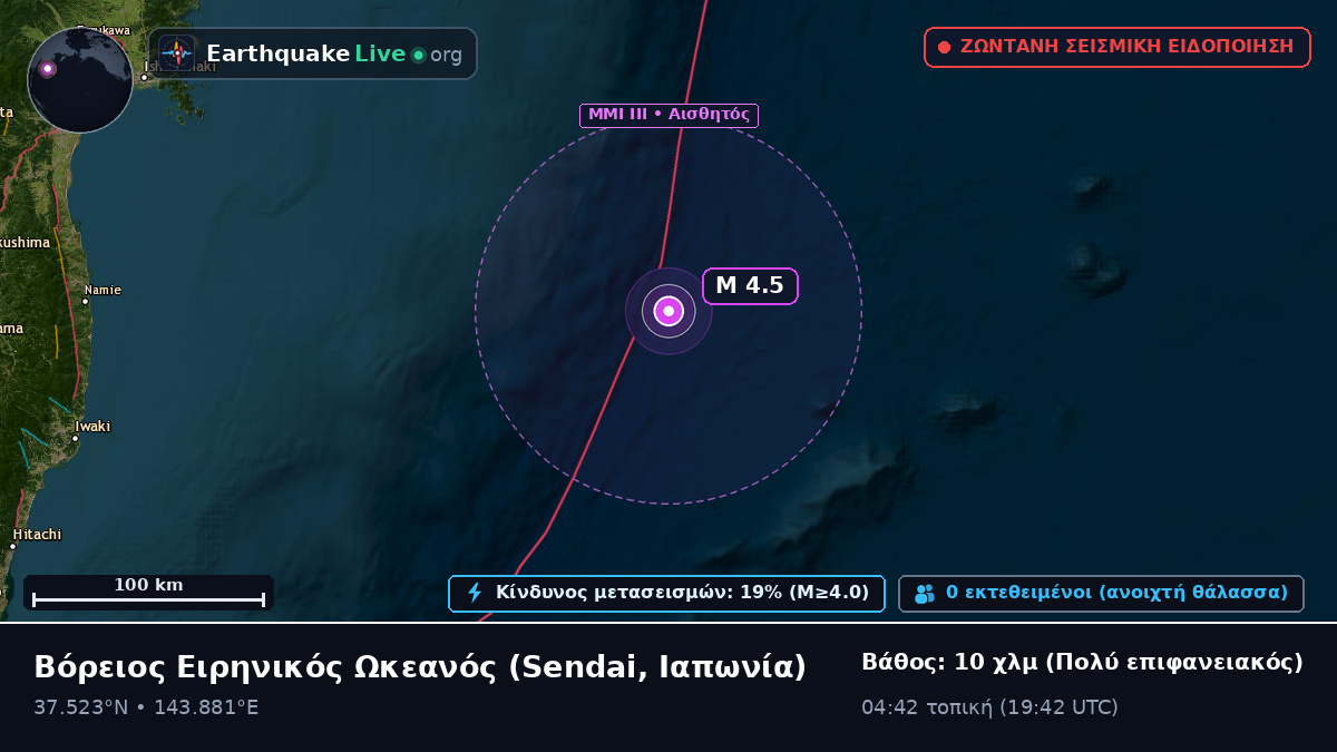 Βόρειος Ειρηνικός Ωκεανός (Ιαπωνία)