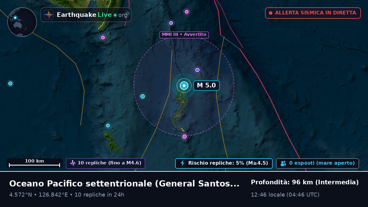 Oceano Pacifico settentrionale (Filippine)