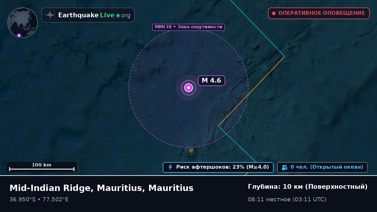 Индийский океан (Mauritius)