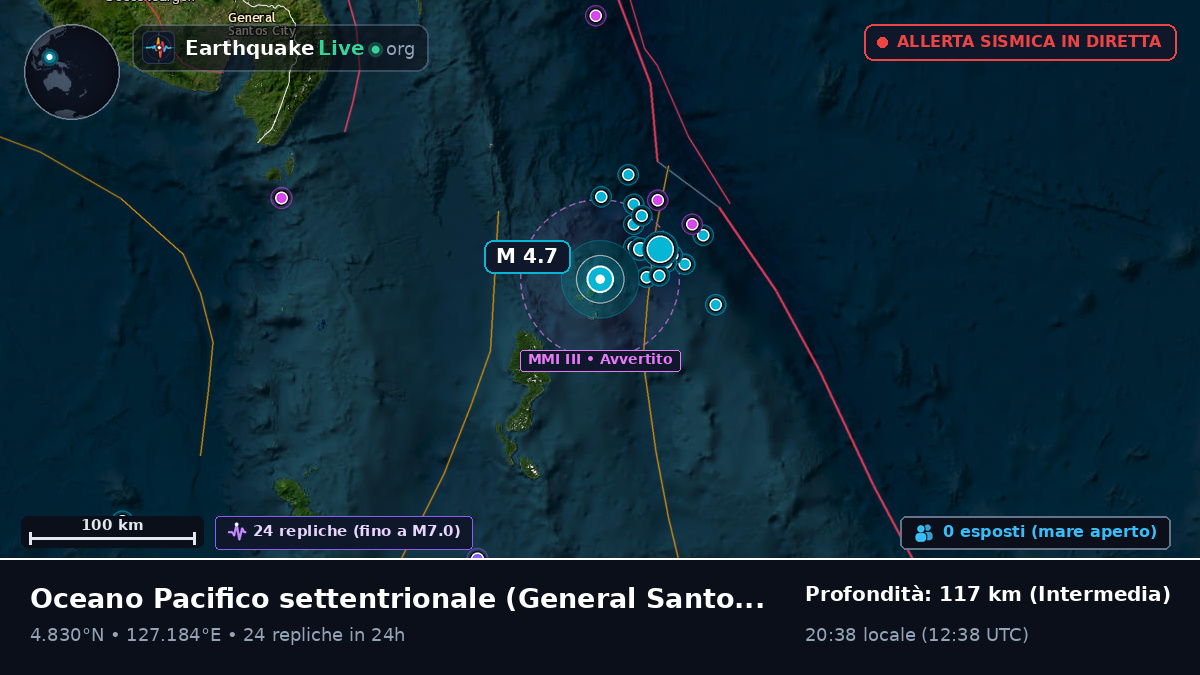 Oceano Pacifico settentrionale (Filippine)