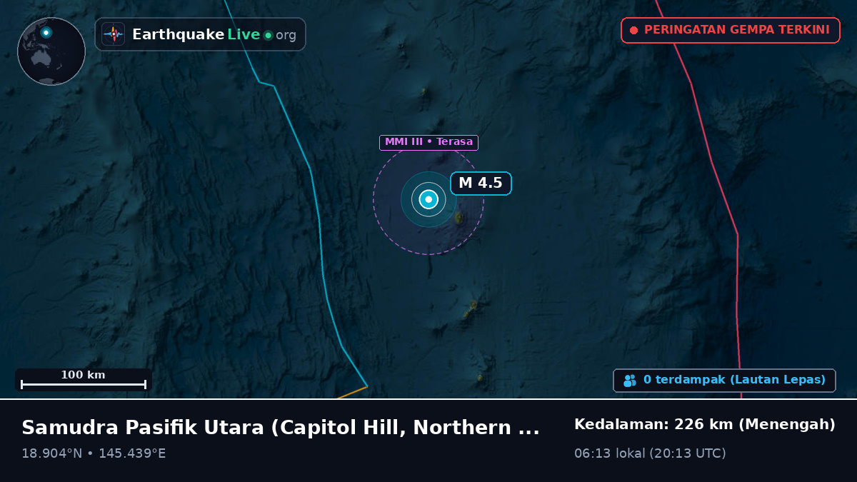 Samudra Pasifik Utara (Northern Mariana Islands)