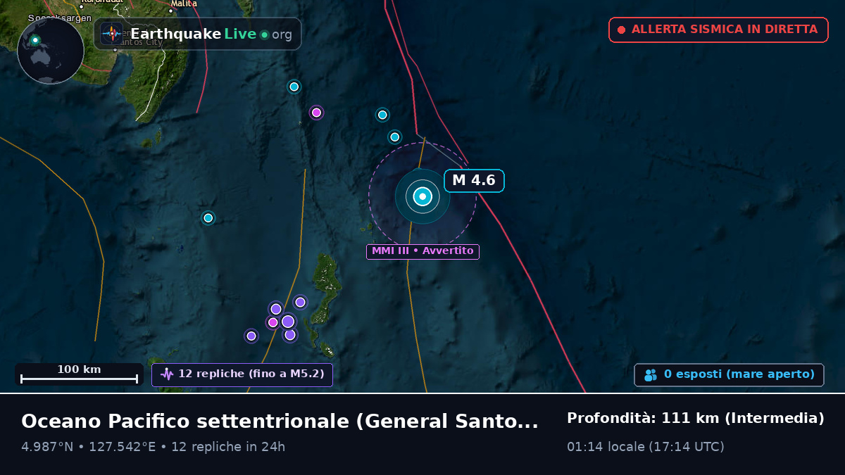 Oceano Pacifico settentrionale (Filippine)