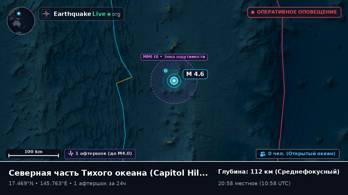 Северная часть Тихого океана (Northern Mariana Islands)