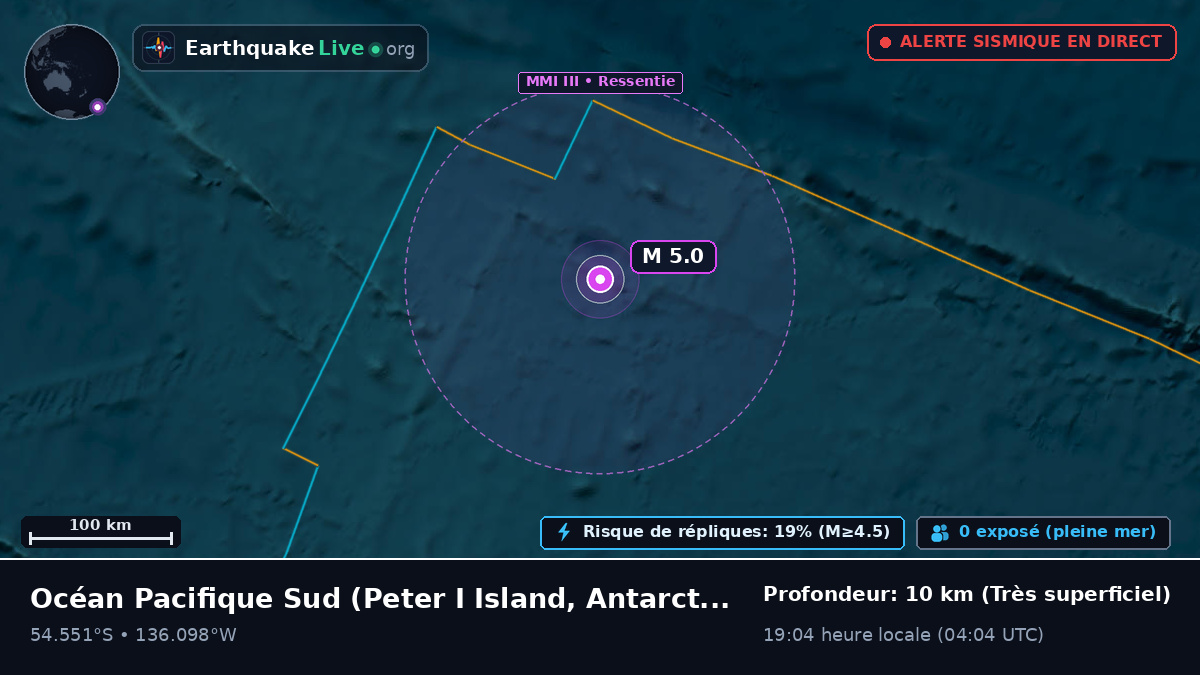 Océan Pacifique Sud (Antarctica)