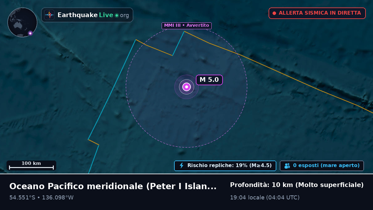 Oceano Pacifico meridionale (Antarctica)