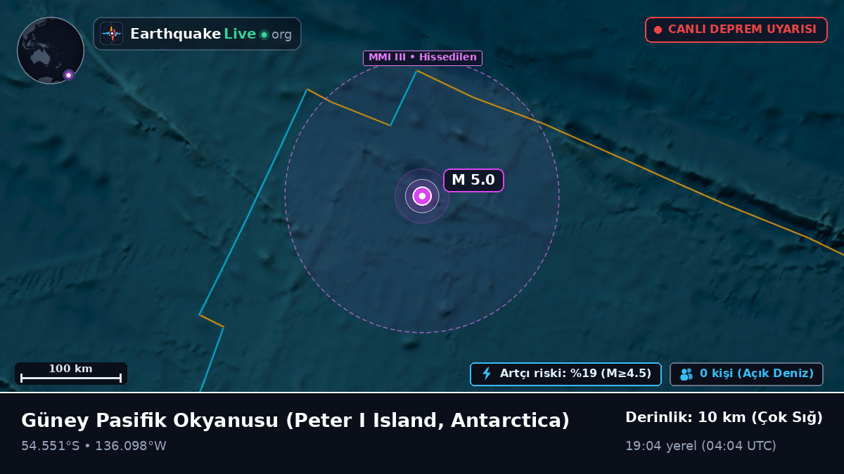 Güney Pasifik Okyanusu (Antarctica)