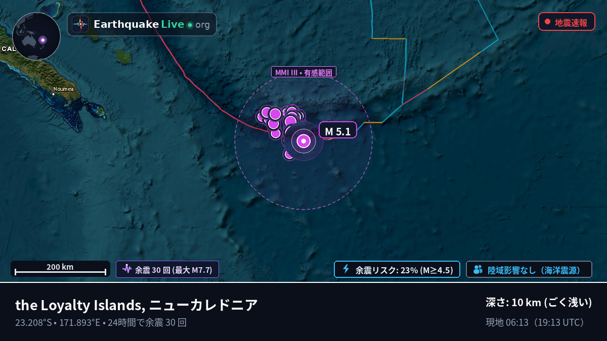 南太平洋 (ニューカレドニア)