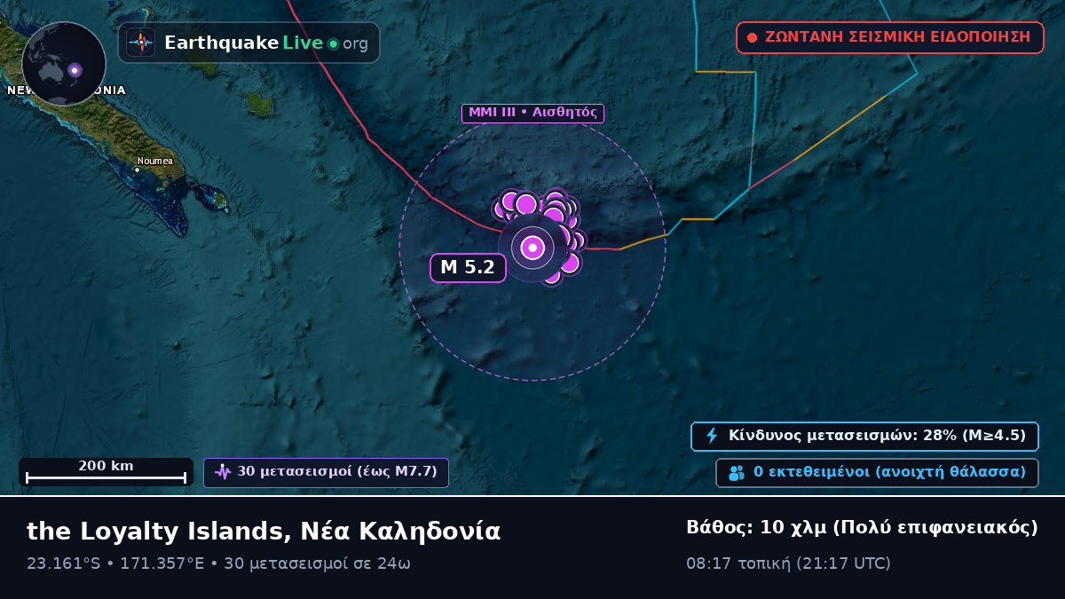 Νότιος Ειρηνικός Ωκεανός (Νέα Καληδονία)