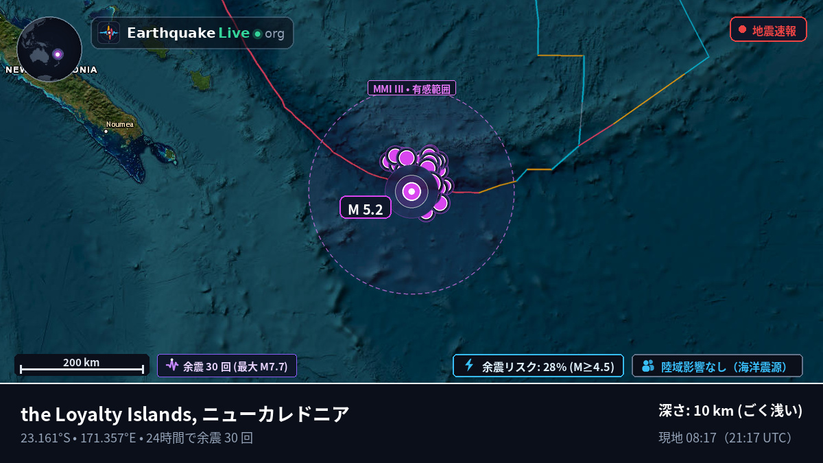 南太平洋 (ニューカレドニア)