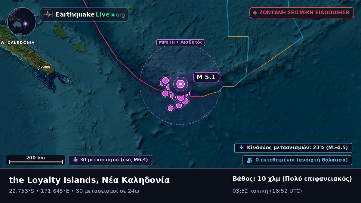 Νότιος Ειρηνικός Ωκεανός (Νέα Καληδονία)