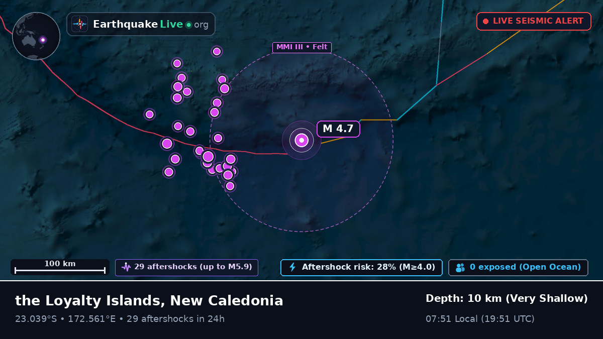 South Pacific Ocean (New Caledonia)