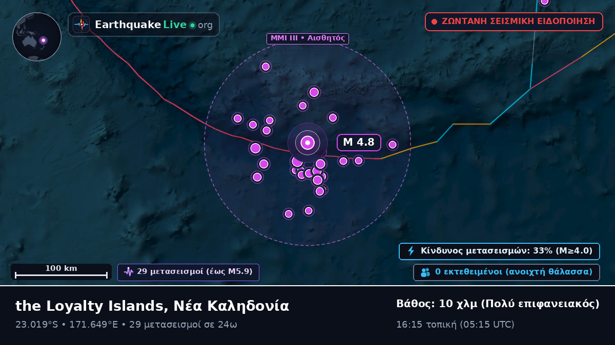 Νότιος Ειρηνικός Ωκεανός (Νέα Καληδονία)