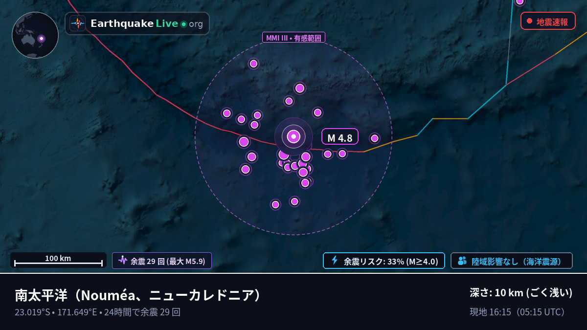 南太平洋 (ニューカレドニア)
