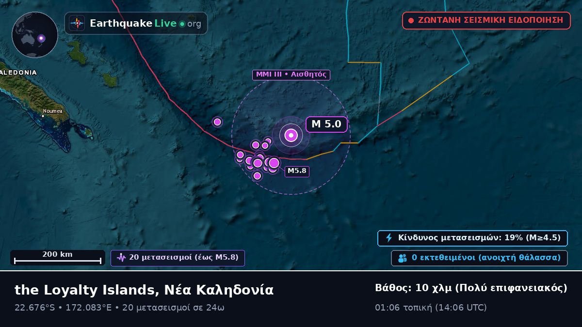 Νότιος Ειρηνικός Ωκεανός (Νέα Καληδονία)