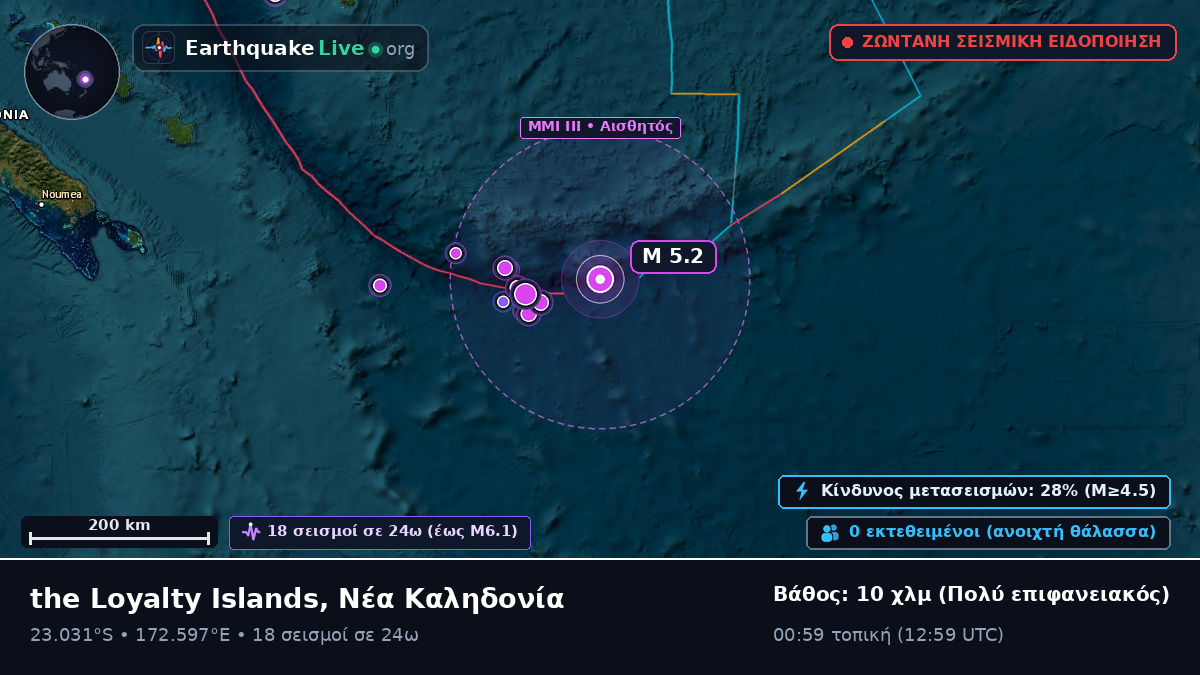 Νότιος Ειρηνικός Ωκεανός (Νέα Καληδονία)