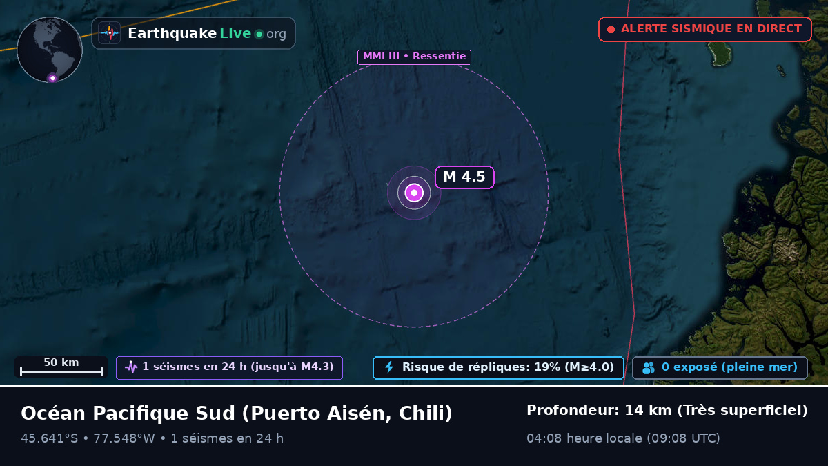 Océan Pacifique Sud (Chili)
