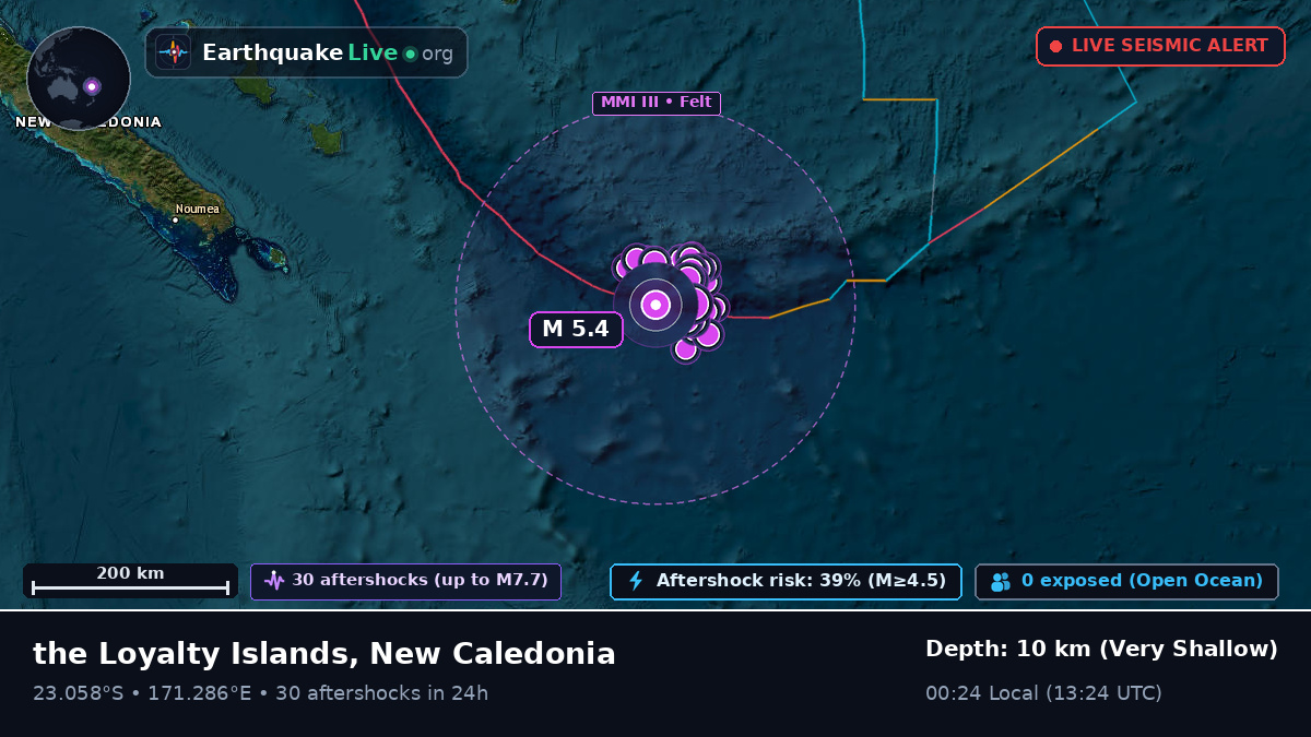 South Pacific Ocean (New Caledonia)