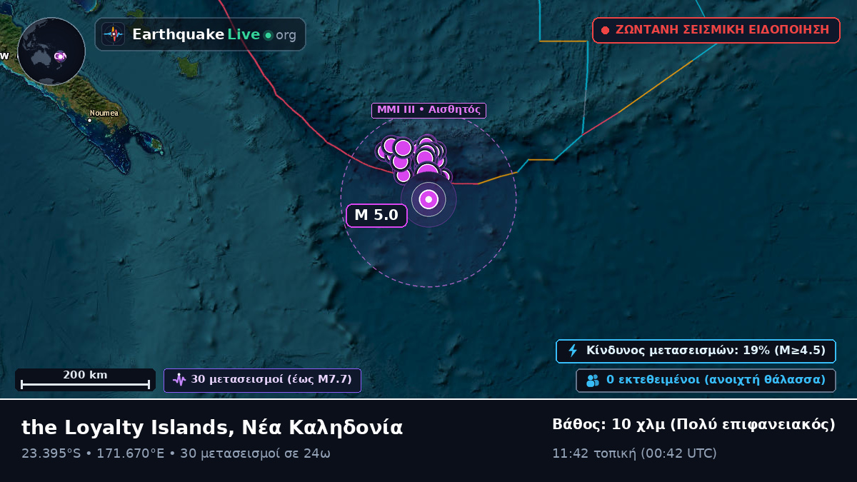 Νότιος Ειρηνικός Ωκεανός (Νέα Καληδονία)