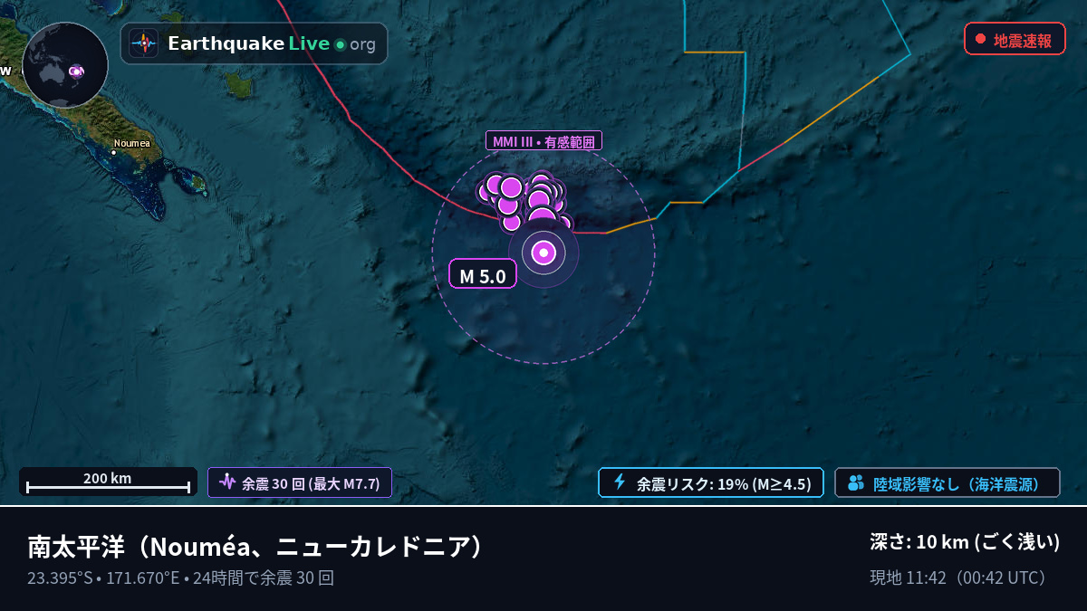 南太平洋 (ニューカレドニア)