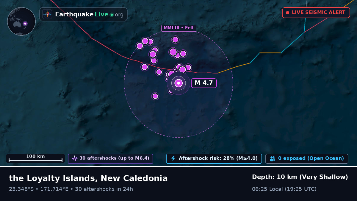 South Pacific Ocean (New Caledonia)