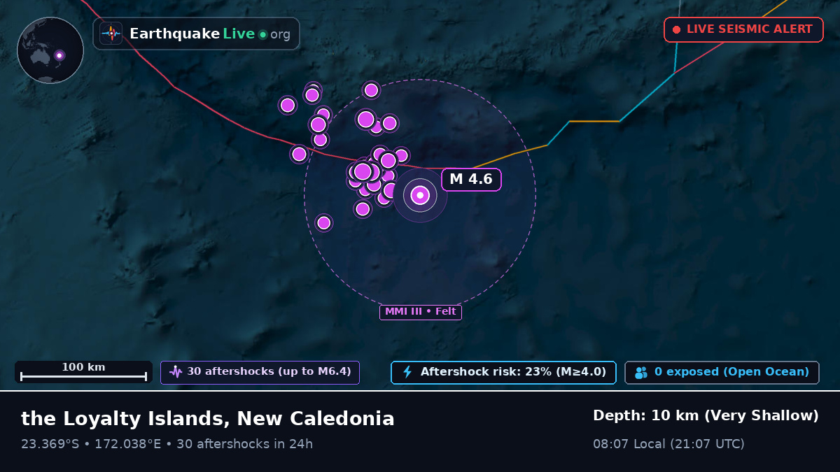 South Pacific Ocean (New Caledonia)