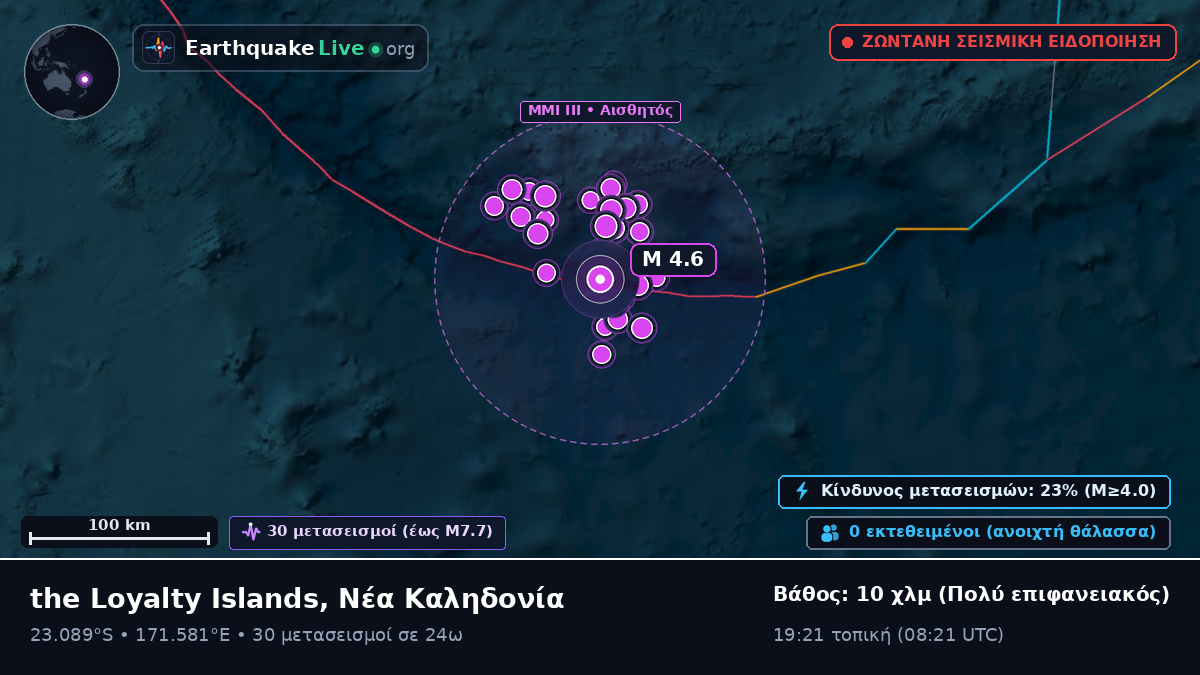 Νότιος Ειρηνικός Ωκεανός (Νέα Καληδονία)