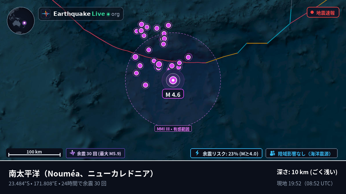 南太平洋 (ニューカレドニア)