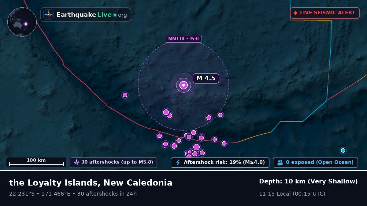 South Pacific Ocean (New Caledonia)