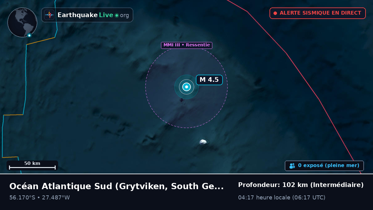 Océan Atlantique Sud (South Georgia and the Islands)