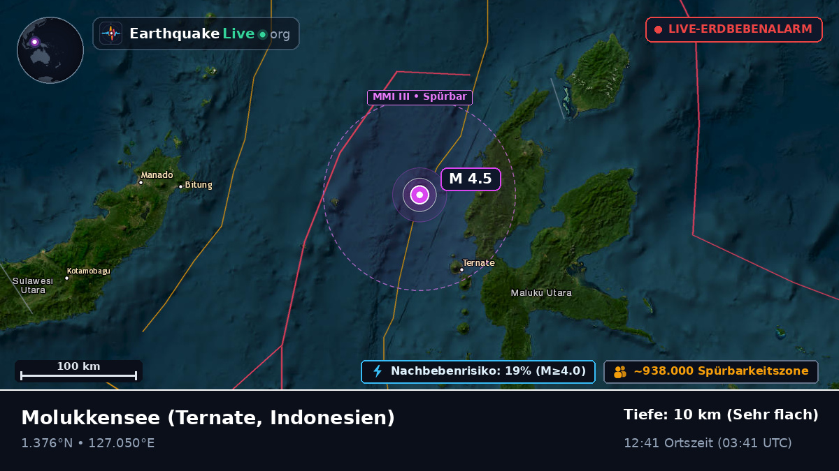 Molukkensee (Indonesien)