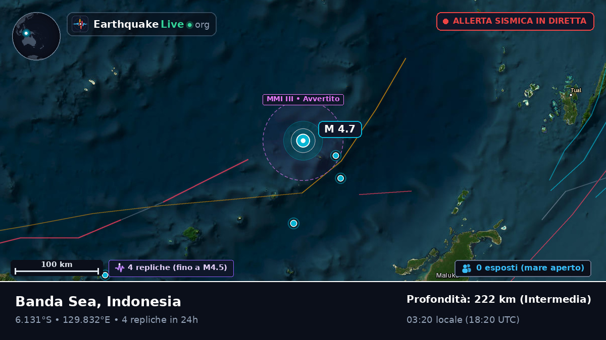 Mare di Banda (Indonesia)