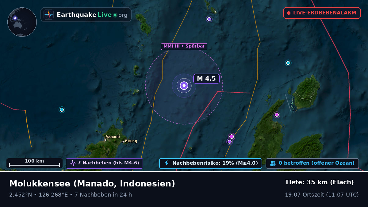Molukkensee (Indonesien)