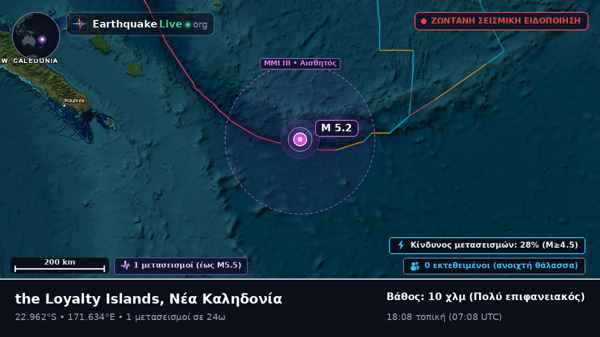 Νότιος Ειρηνικός Ωκεανός (Νέα Καληδονία)