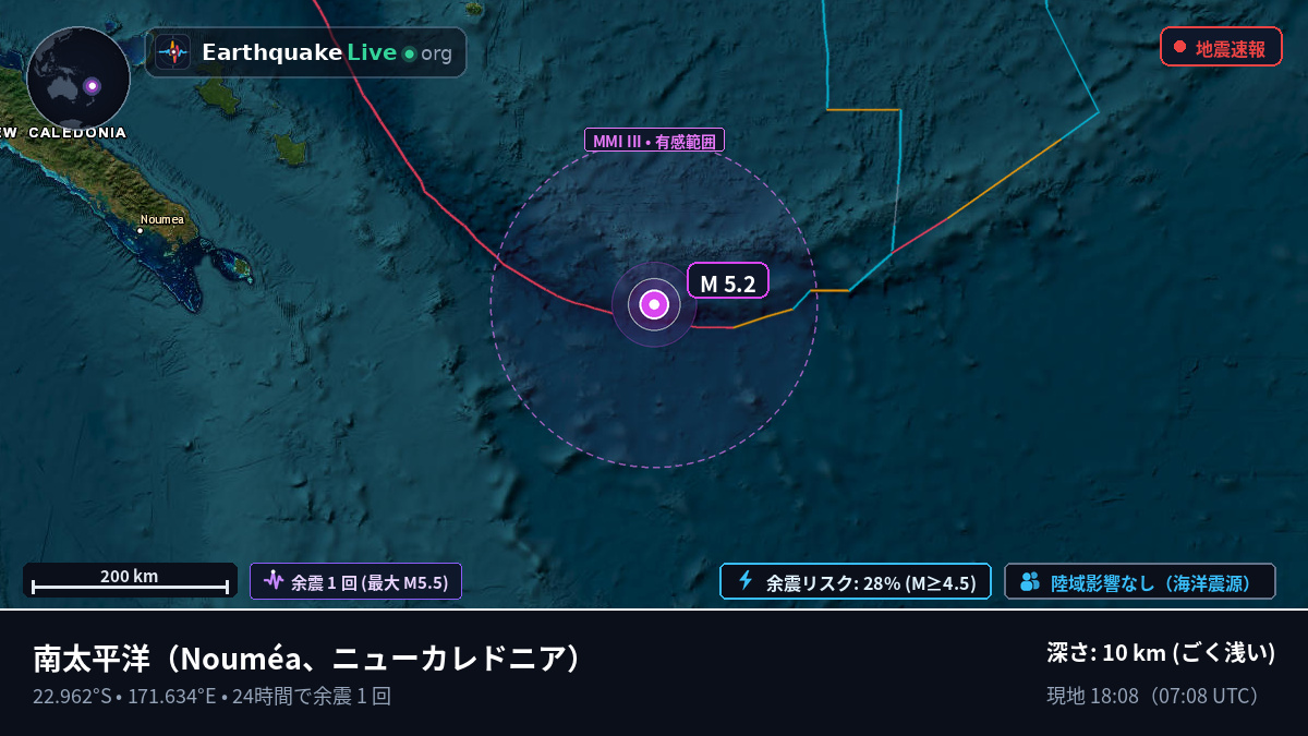 南太平洋 (ニューカレドニア)
