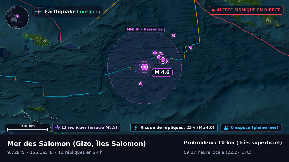Mer des Salomon (Îles Salomon)