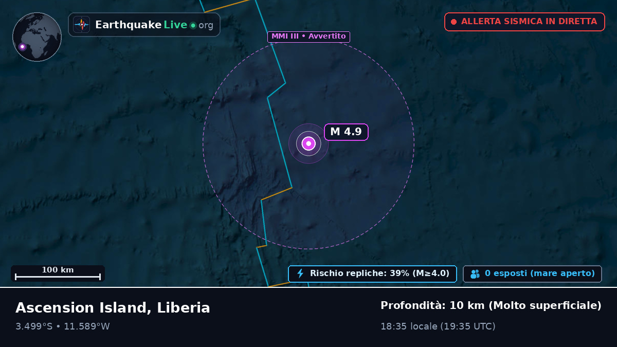 Oceano Atlantico meridionale (Liberia)
