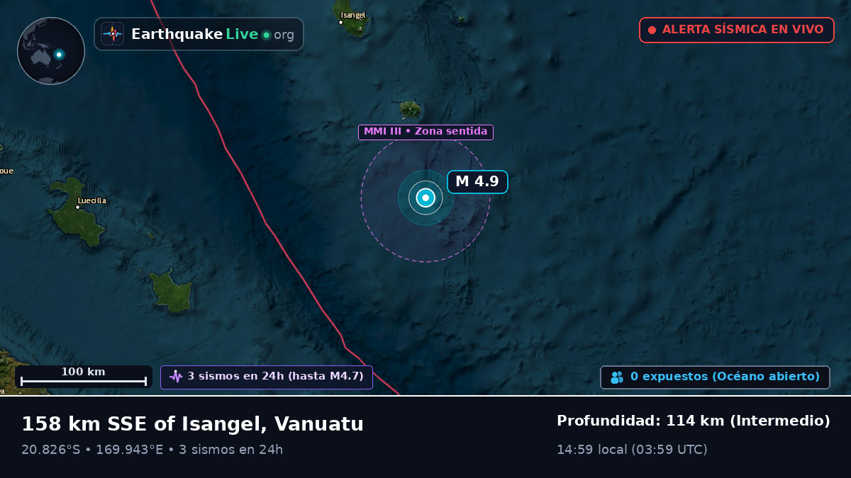 Océano Pacífico Sur (Vanuatu)