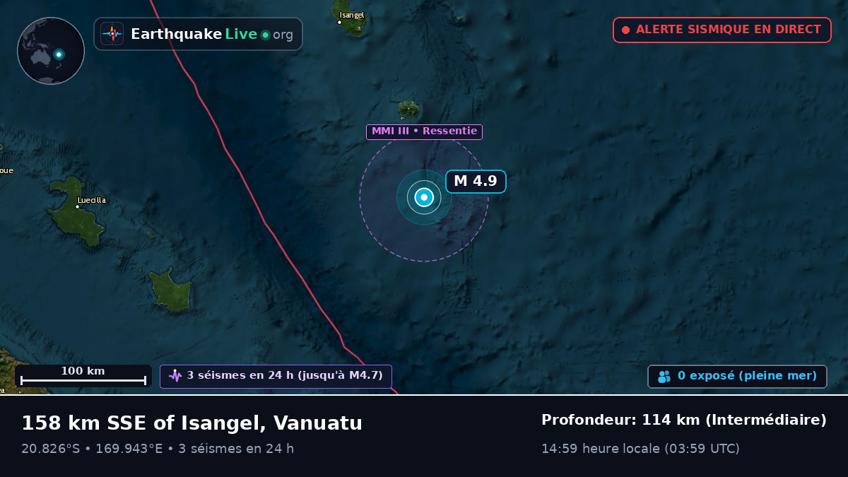 Océan Pacifique Sud (Vanuatu)