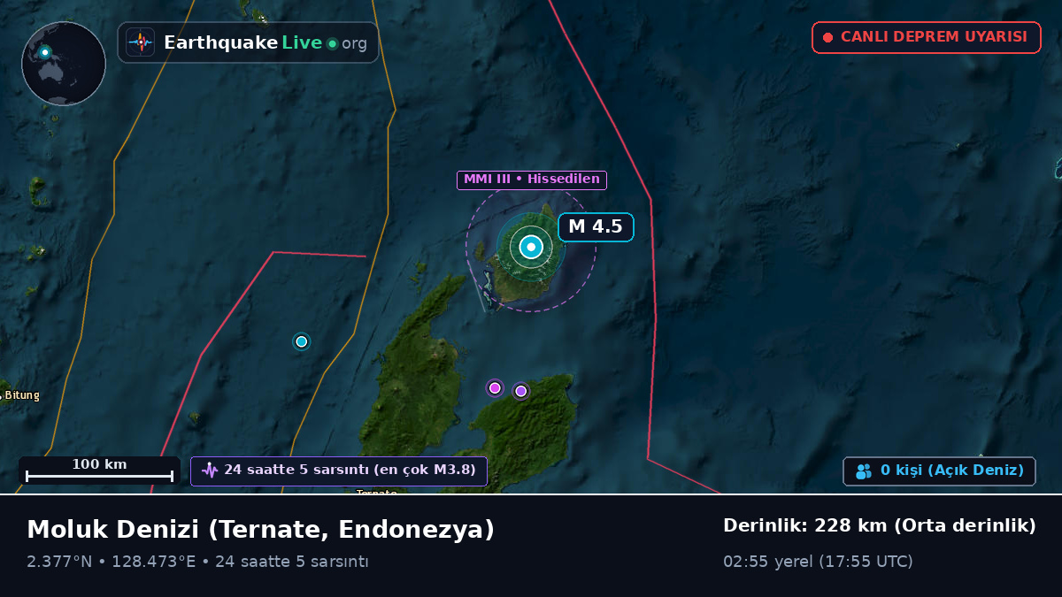 Moluk Denizi (Endonezya)