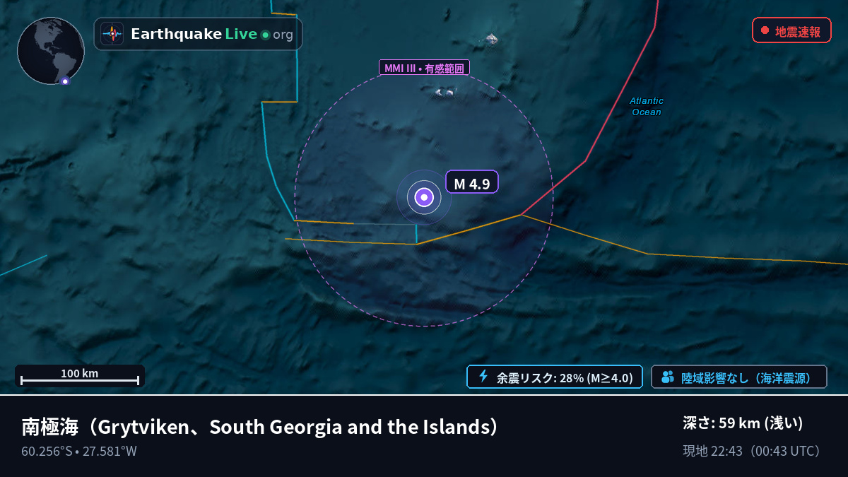 南極海 (South Georgia and the Islands)