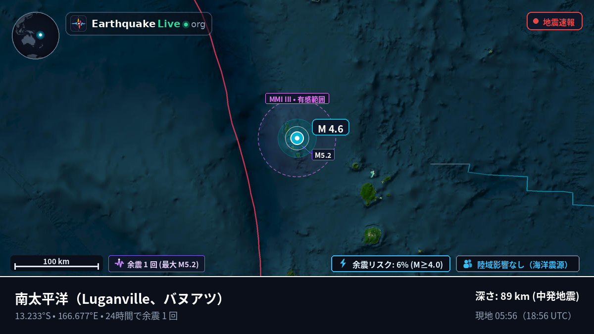南太平洋 (バヌアツ)
