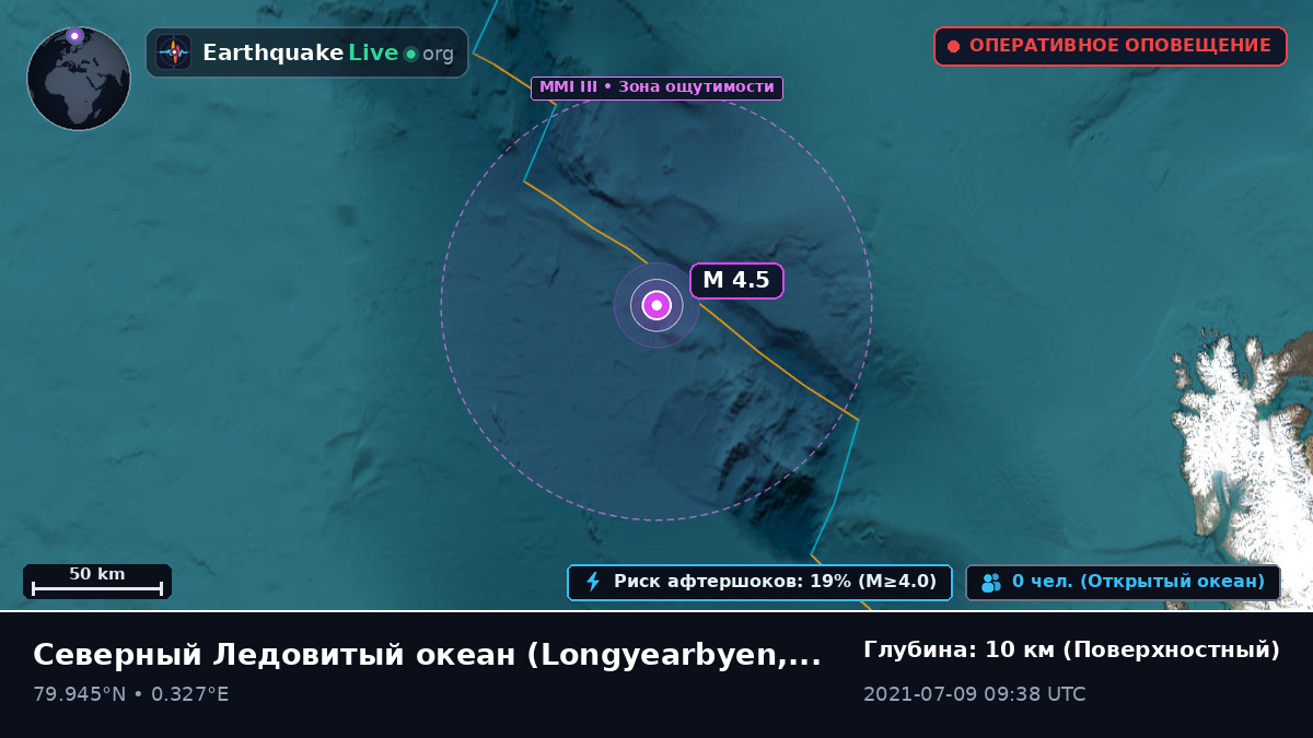 Северный Ледовитый океан (Svalbard and Jan Mayen Islands)