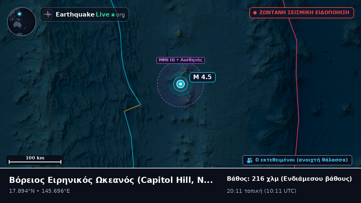 Βόρειος Ειρηνικός Ωκεανός (Northern Mariana Islands)