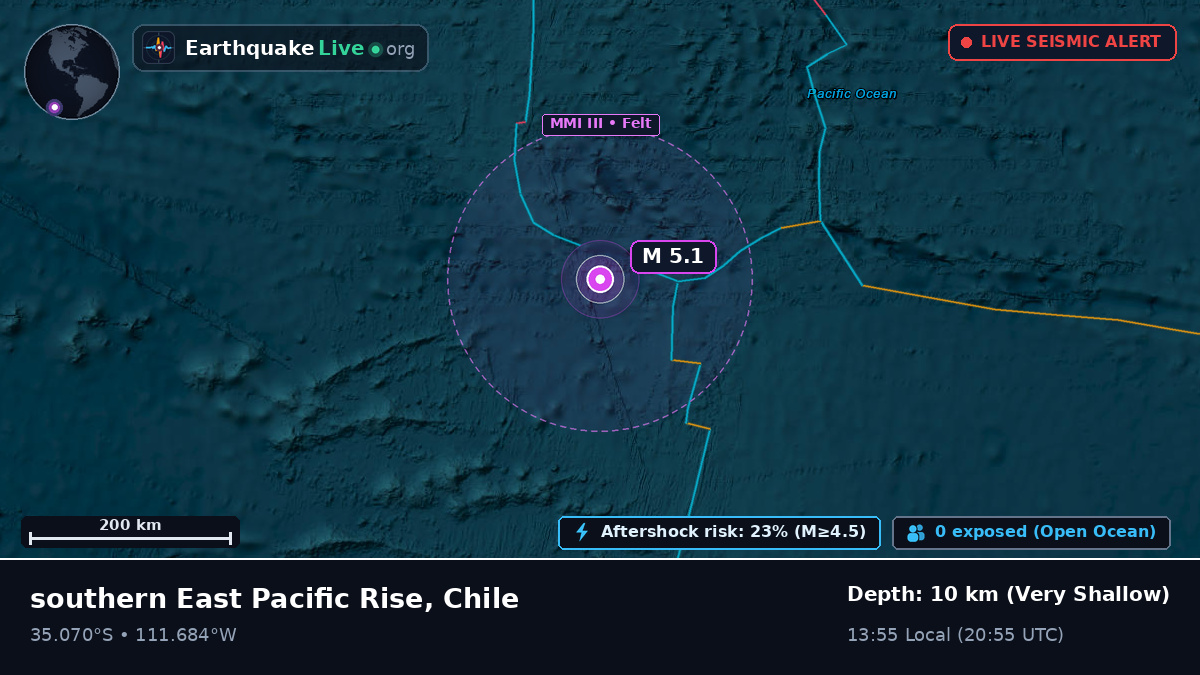 South Pacific Ocean (Chile)