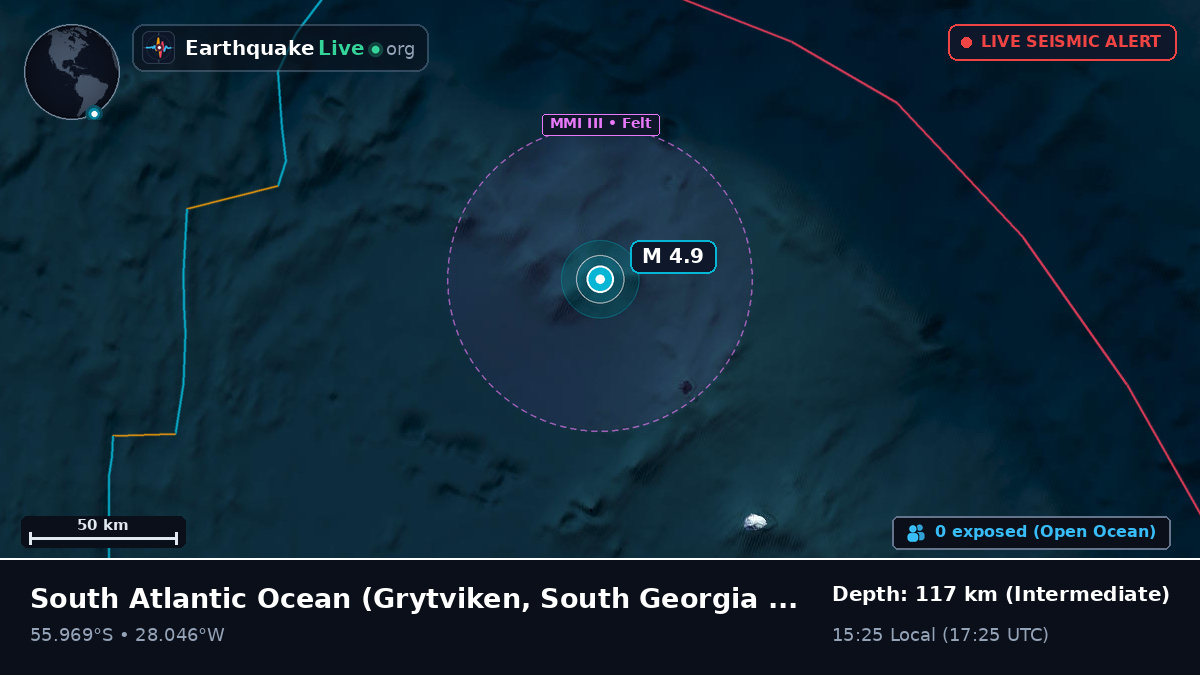South Atlantic Ocean (South Georgia and the Islands)