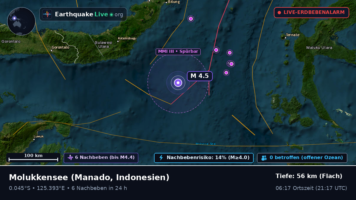Molukkensee (Indonesien)