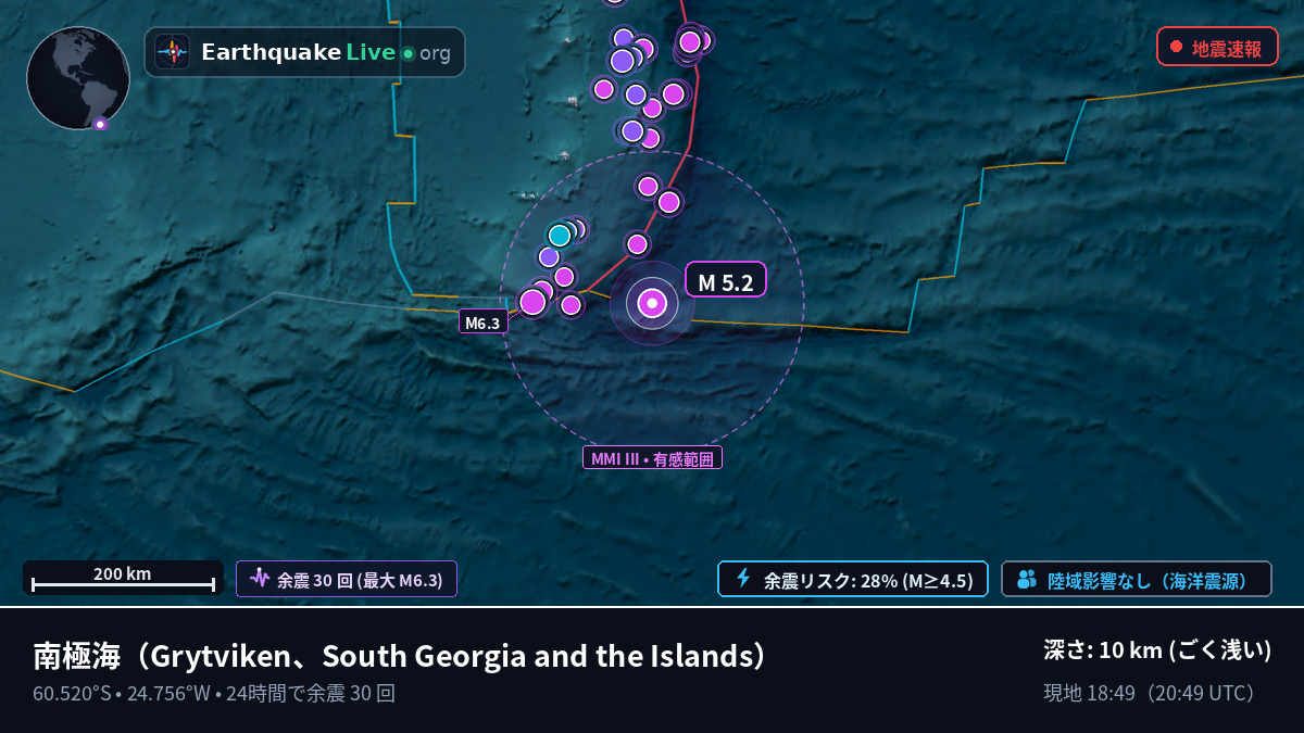 南極海 (South Georgia and the Islands)