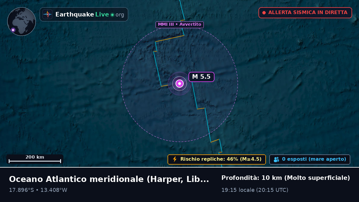 Oceano Atlantico meridionale (Liberia)