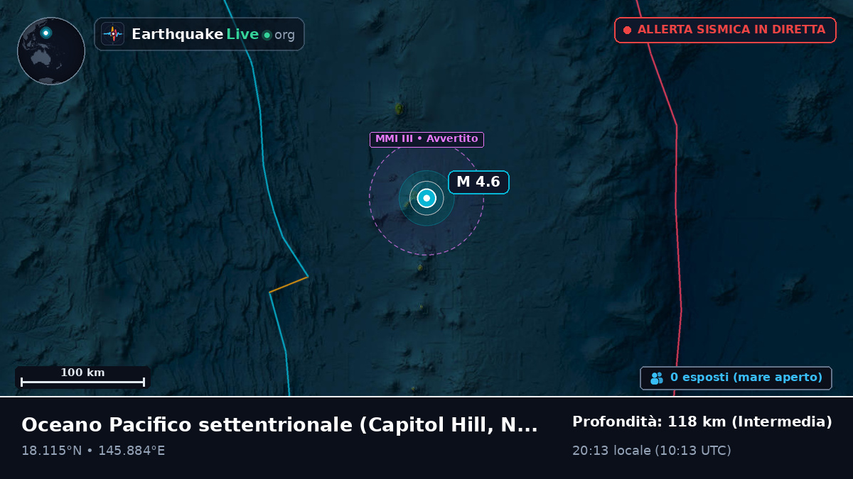 Oceano Pacifico settentrionale (Northern Mariana Islands)