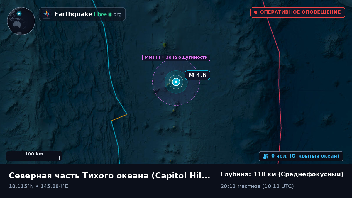 Северная часть Тихого океана (Northern Mariana Islands)